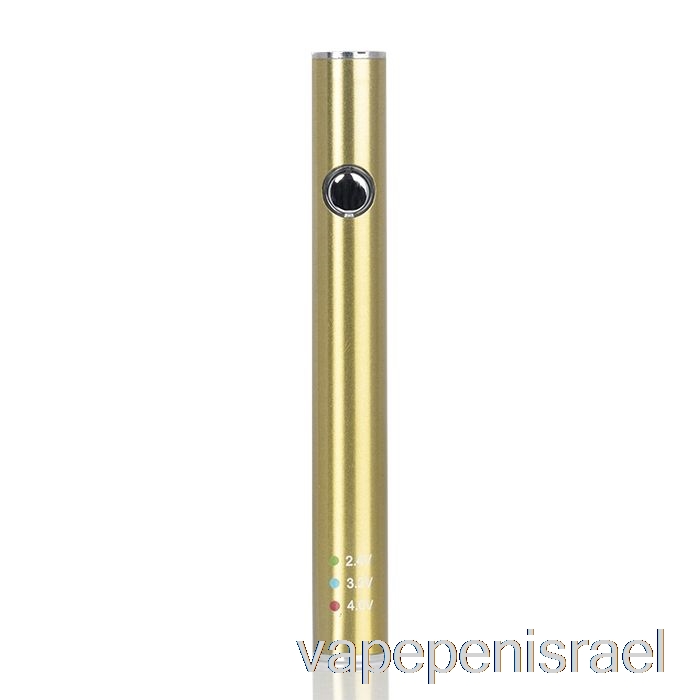 חד פעמי Vape Israel Leaf Buddi Max 350mah סוללה זהב